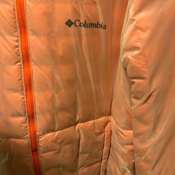 Columbia Omni-heat insulated hood Jacket salmon/orange - Picture 4 of 4